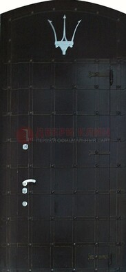Металлическая арочная дверь ДА-22 высокого качества в Видном