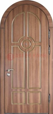 Арочная дверь с отделкой массивом ДА-35 в Видном