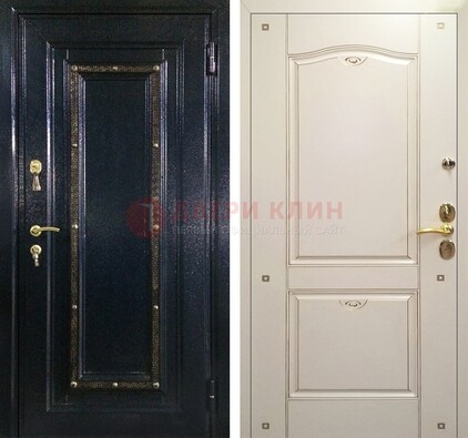 Входная дверь Дверь с золотистым декором ДПР-3 в Видном