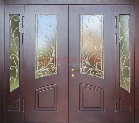 Парадная дверь ДПР-58 с остеклением в Видном