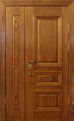 Распашная металлическая парадная дверь ДПР-62 в Видном