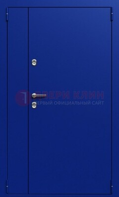 Синяя тамбурная дверь ДТМ-23 в Видном
