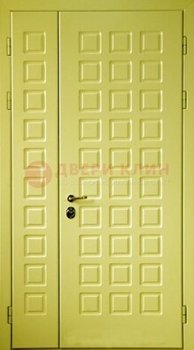 Салатовая тамбурная дверь ДТМ-28 в Видном