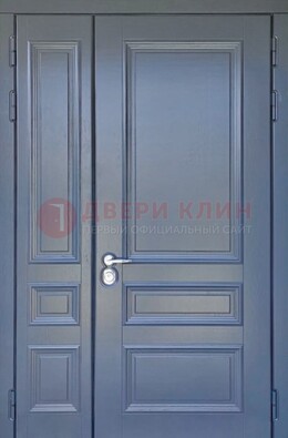 Темно-серая железная дверь с виноритом ДВТ-242 в Видном